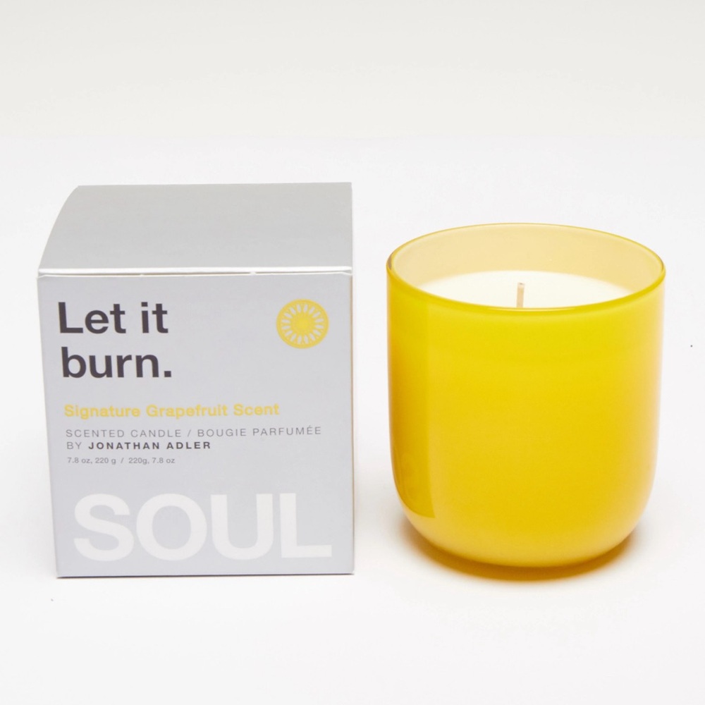 Like New SoulCycle x Jonathan Adler Grapefruit Pop Candle
